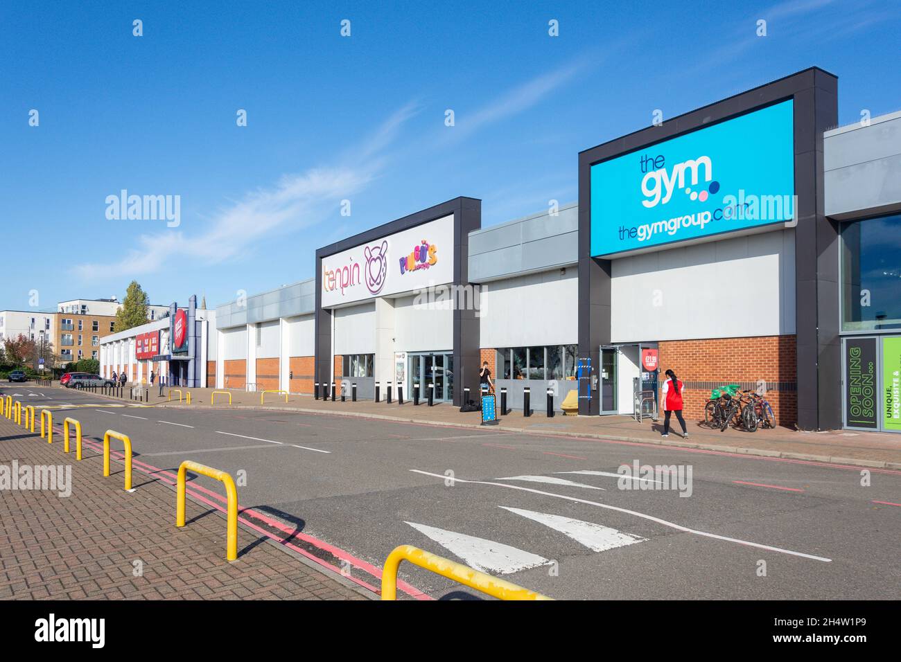 Buzz Bingo, Tenpin Bowling & The Gym, Air Park Way, Feltham, London Borough of Hounslow, Greater London, England, Regno Unito Foto Stock