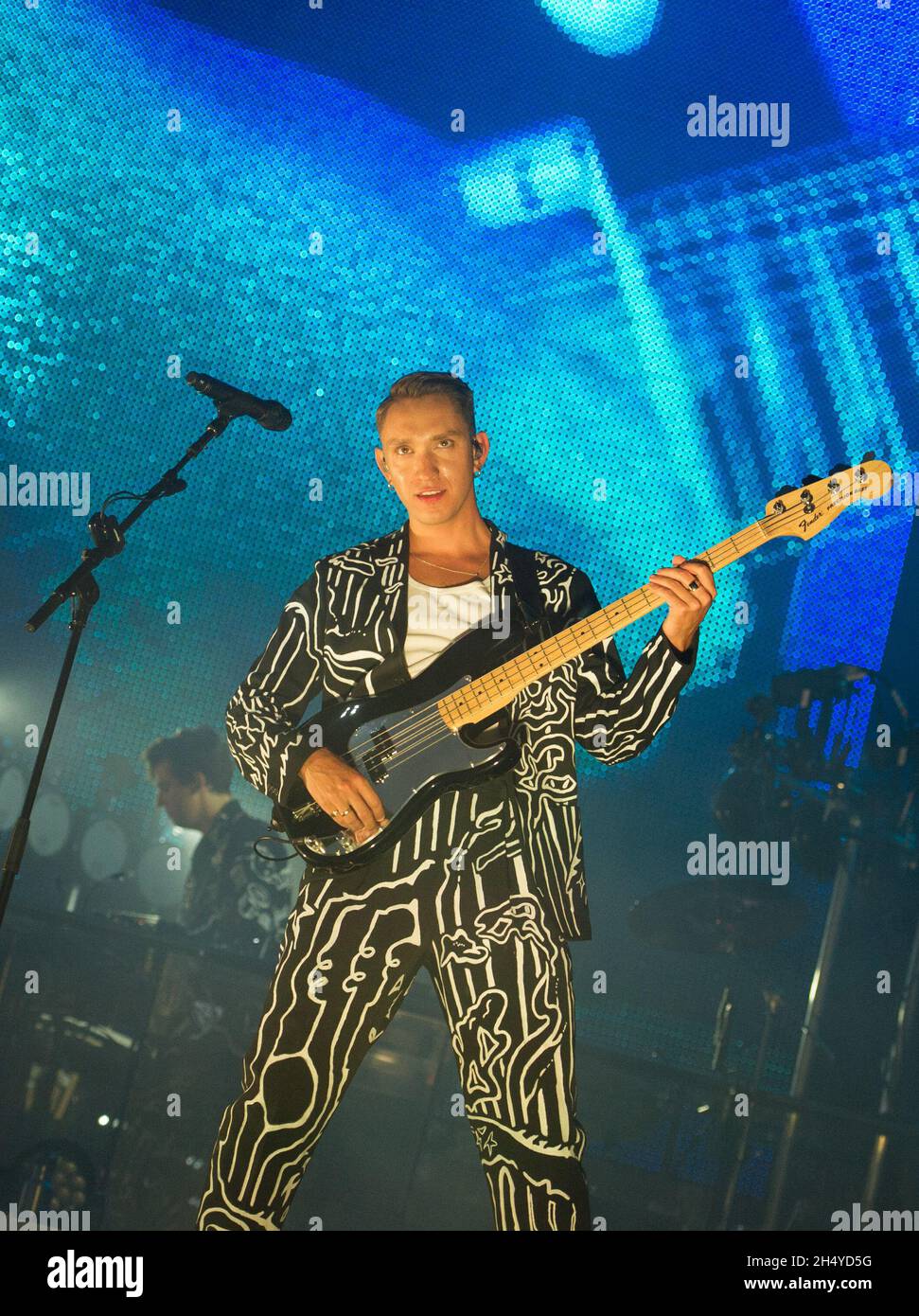 Oliver SIM del xx si esibisce sul palco il giorno 2 di All Points East Festival a Victoria Park a Londra, Regno Unito. Data foto: Sabato 26 maggio 2018. Photo credit: Katja Ogrin/ EMPICS Entertainment. Foto Stock