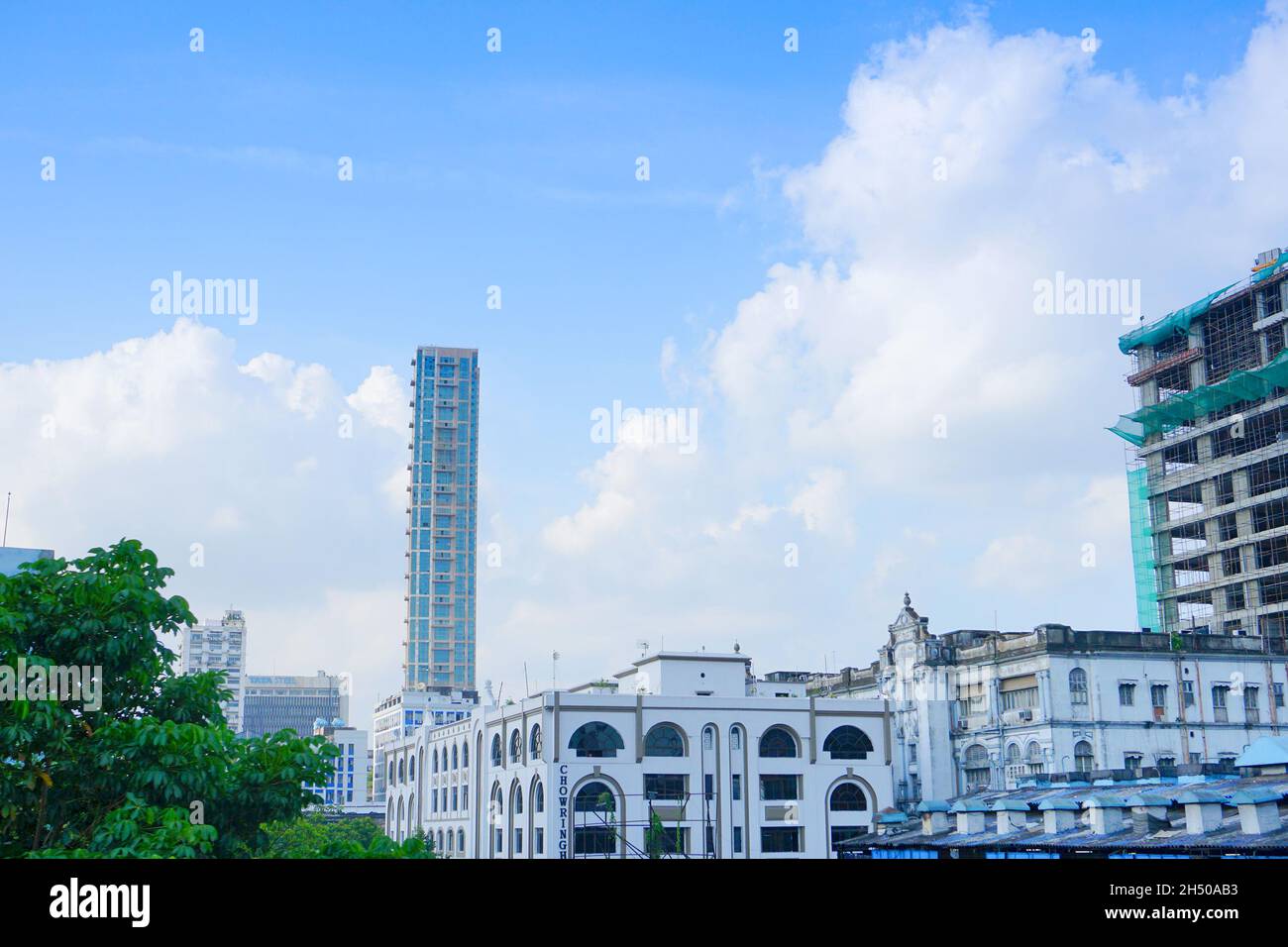 Kolkata, Bengala Occidentale, India - 20 Luglio 2019 : il 42, l'edificio più alto di Kolkata al 42° piano, da qui il nome. Edificio Iconinc di Kolkata. Foto Stock