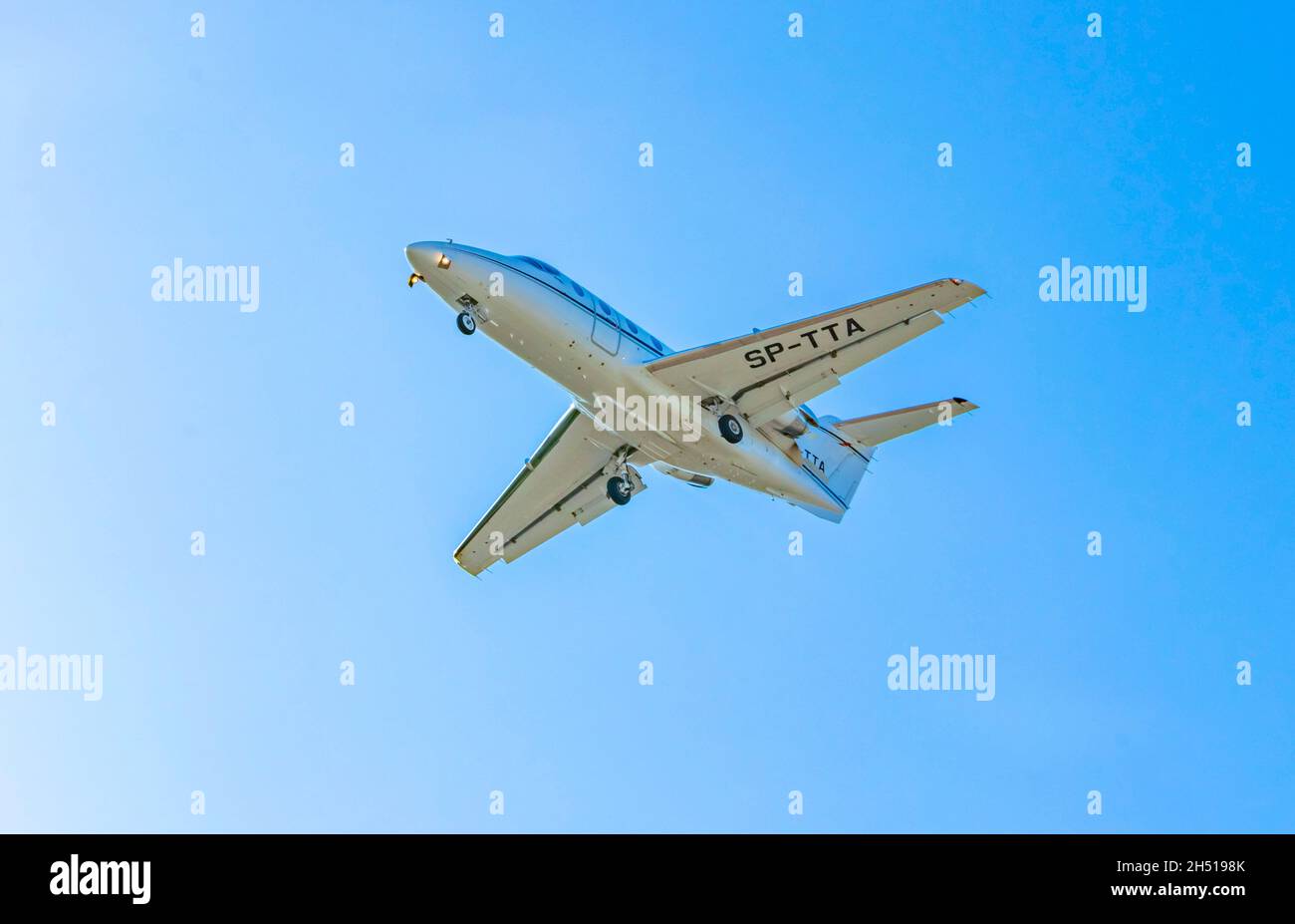 L'aeroporto di Palma Mallorca è raggiungibile con un piccolo jet privato Foto Stock