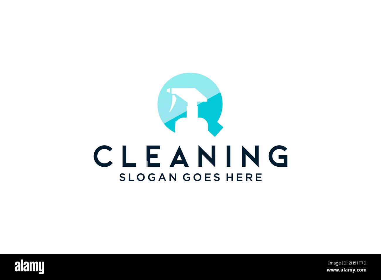 Lettera Q per pulizia servizio pulito manutenzione per dettagli auto, case logo icona vettore. Illustrazione Vettoriale