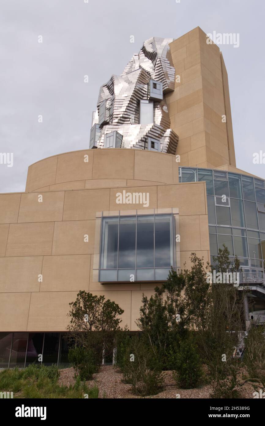 La torre Luma di Frank Gehry, Arles, Francia Foto Stock