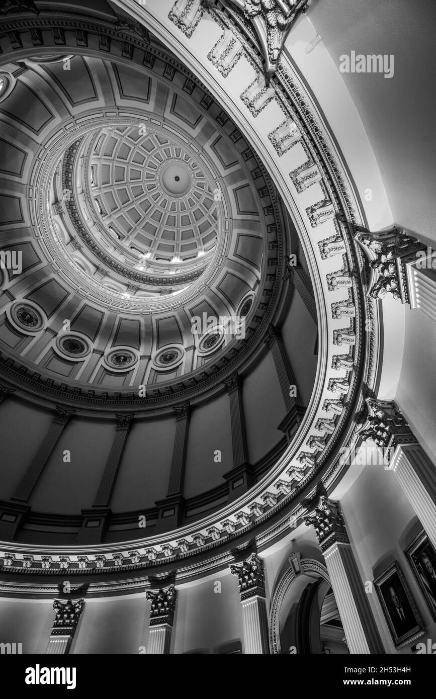 Colorado Capitol Building Rotunda - Denver Foto Stock