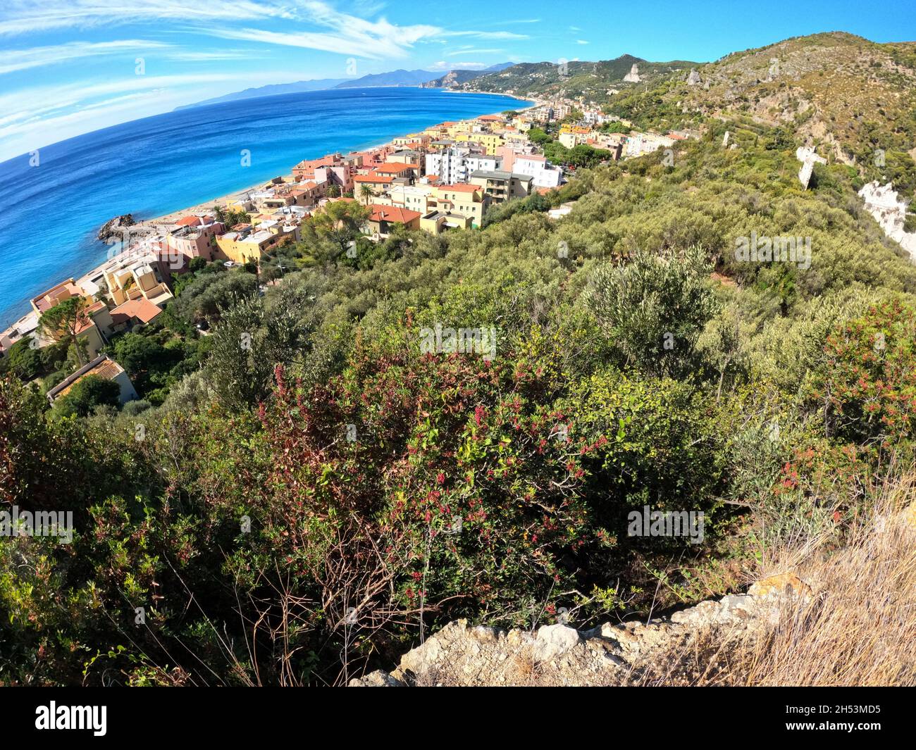 Varigotti, Liguria, Italia Foto Stock