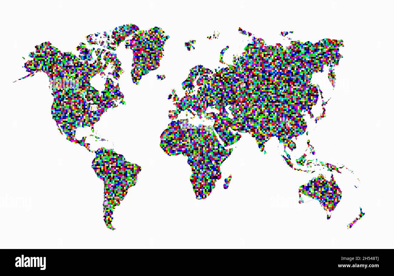 Diversità globale, immagine composita concettuale Foto Stock