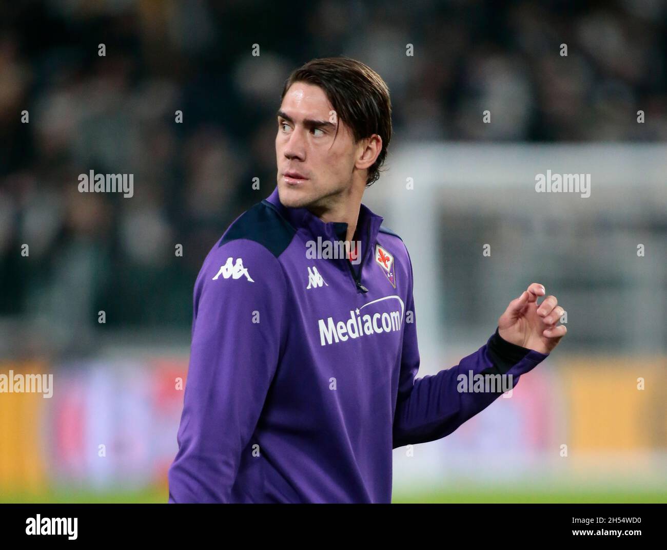 Torino, Italia. 7 novembre 2021. Italian Serie A, Juventus FC - Fiorentina Credit: Nderim Kaceli/Alamy Live News Foto Stock