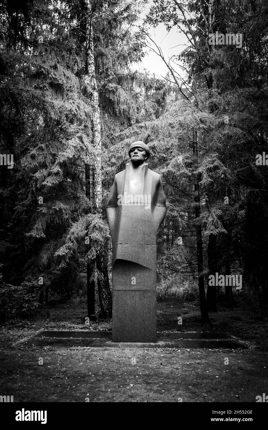 Viaggio a Grutas Park Lituania Foto Stock