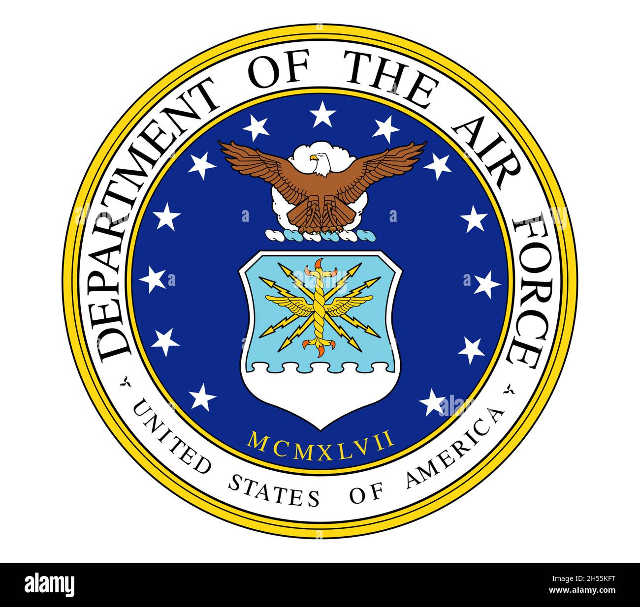 United States Department of the Air Force DAF Foto Stock
