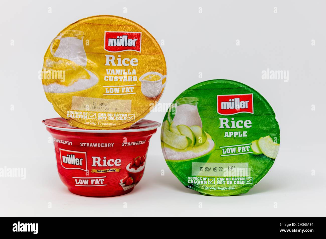 Riso Muller sapori assortiti Foto Stock