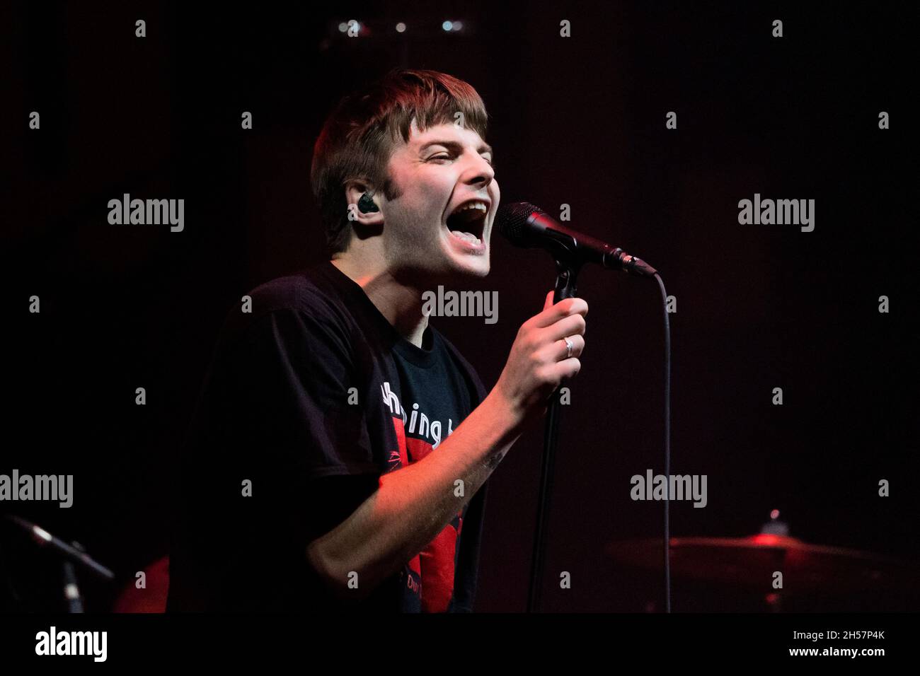 Parma Italy 06 Novembre 2021 Fontaines D.C. concerto live show concerto concerto concerto concerto - Barezzi Festival - Live at Teatro Regio © Andrea Ripamonti / Alamy Foto Stock