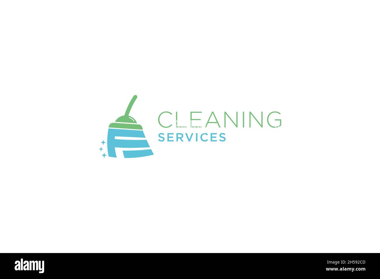 Lettera F per pulizia servizio pulito manutenzione per dettagli auto, case logo icona vettore. Illustrazione Vettoriale