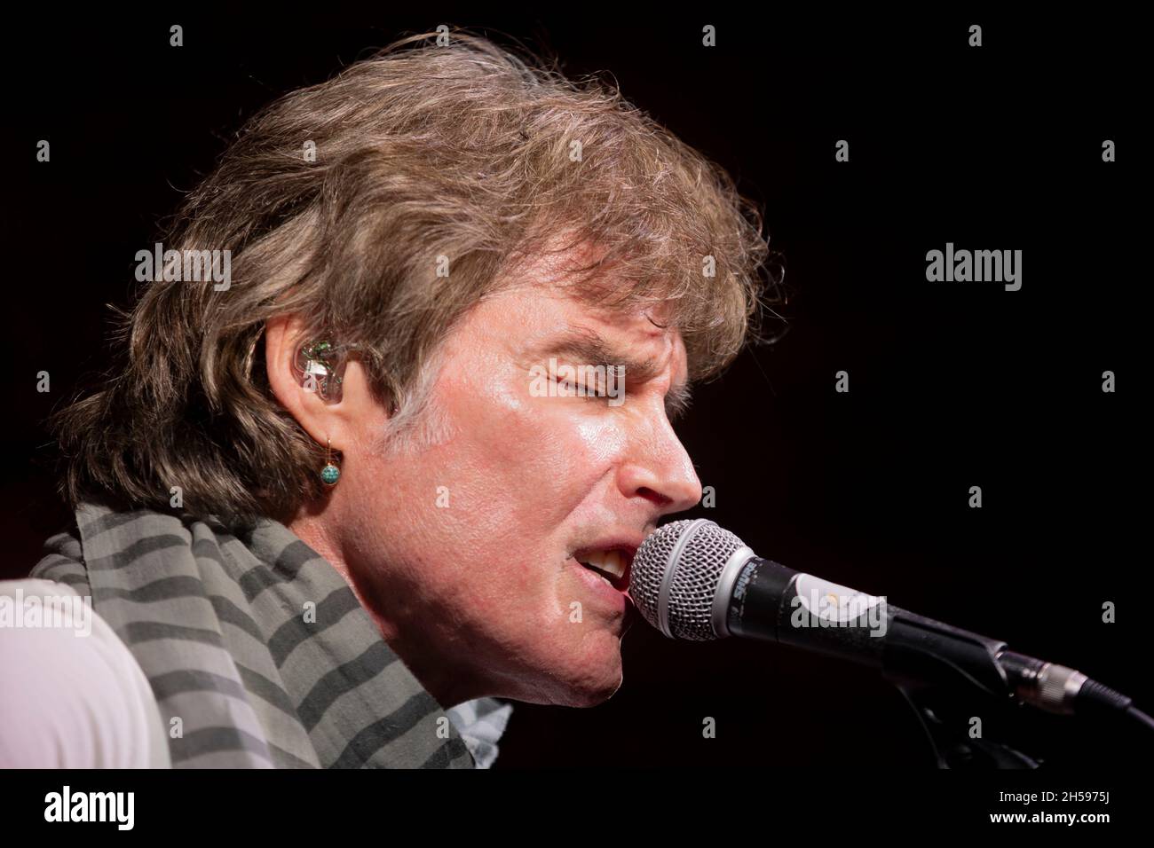 Treviglio Bergamo Italy 07 November 2021 Ronn Moss - Live at Revel Theatre Pub © Andrea Ripamonti / Alamy Foto Stock