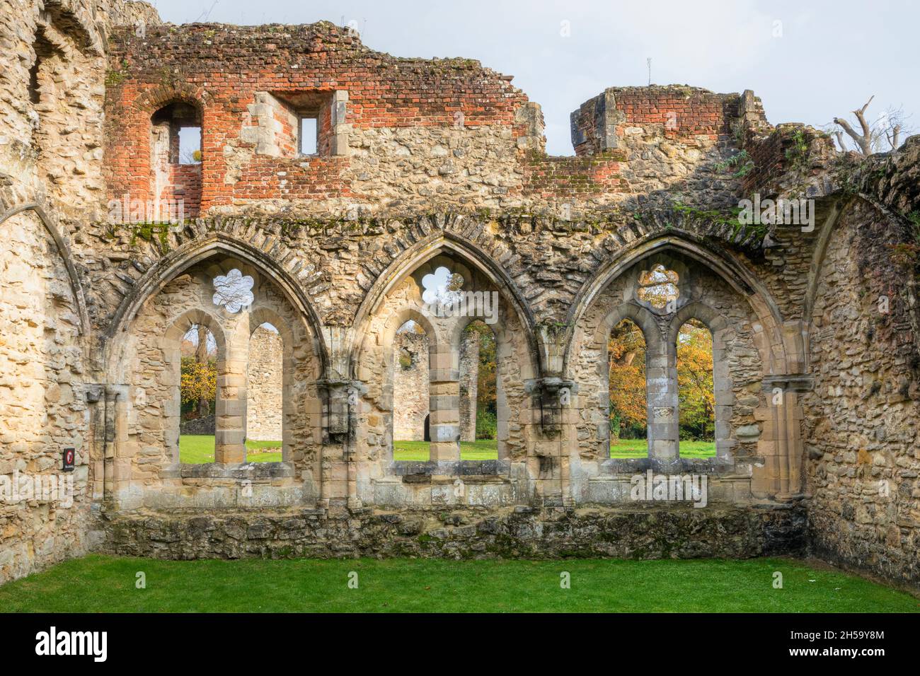 Netley Abbey, Southampton, Hampshire, Inghilterra, Regno Unito Foto Stock