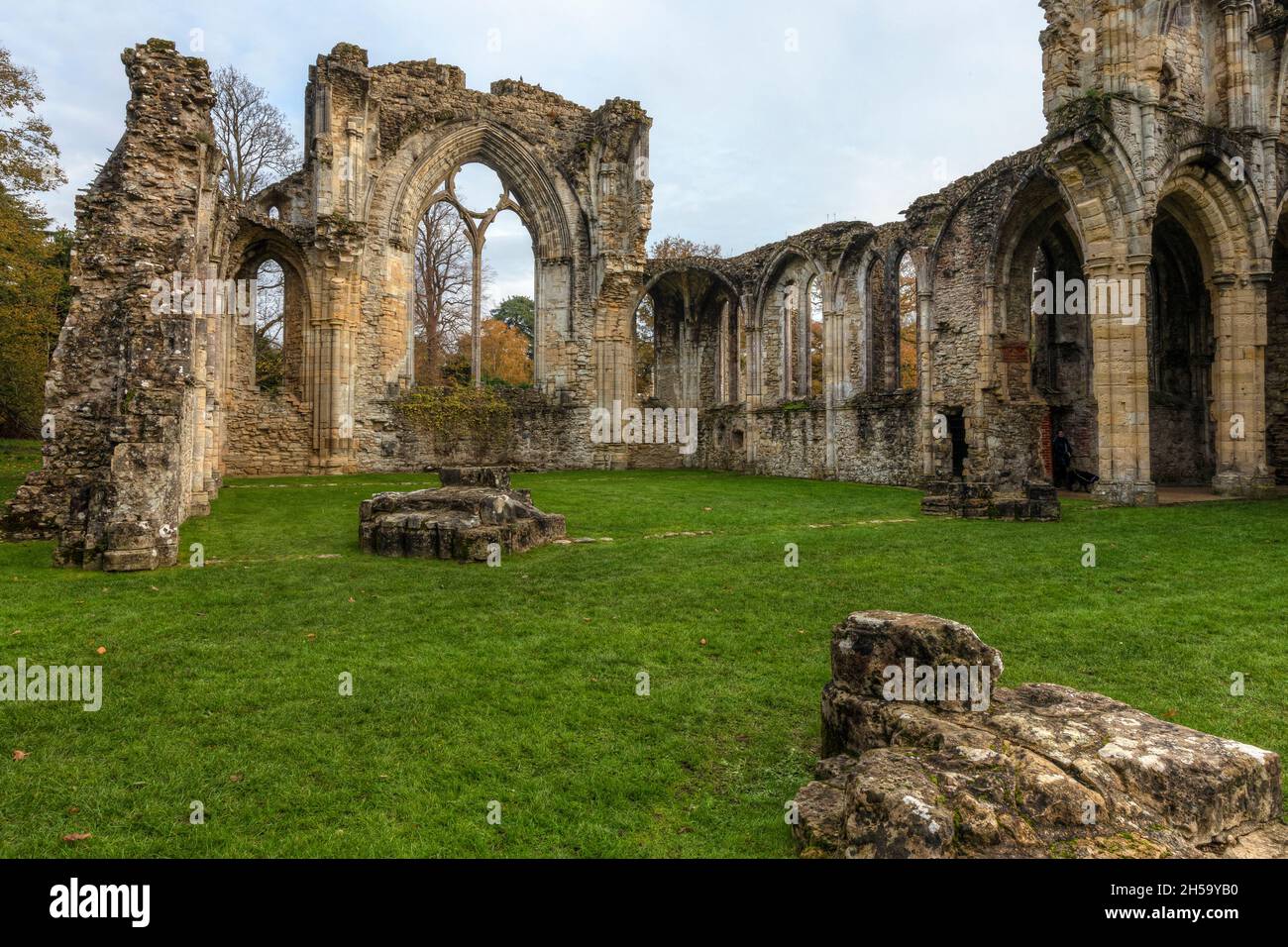 Netley Abbey, Southampton, Hampshire, Inghilterra, Regno Unito Foto Stock