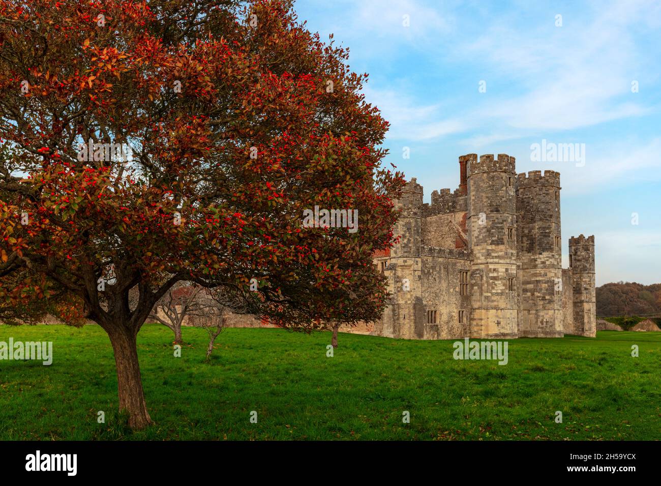 Titchfield Abbey, Fareham, Hampshire, Inghilterra, Regno Unito Foto Stock