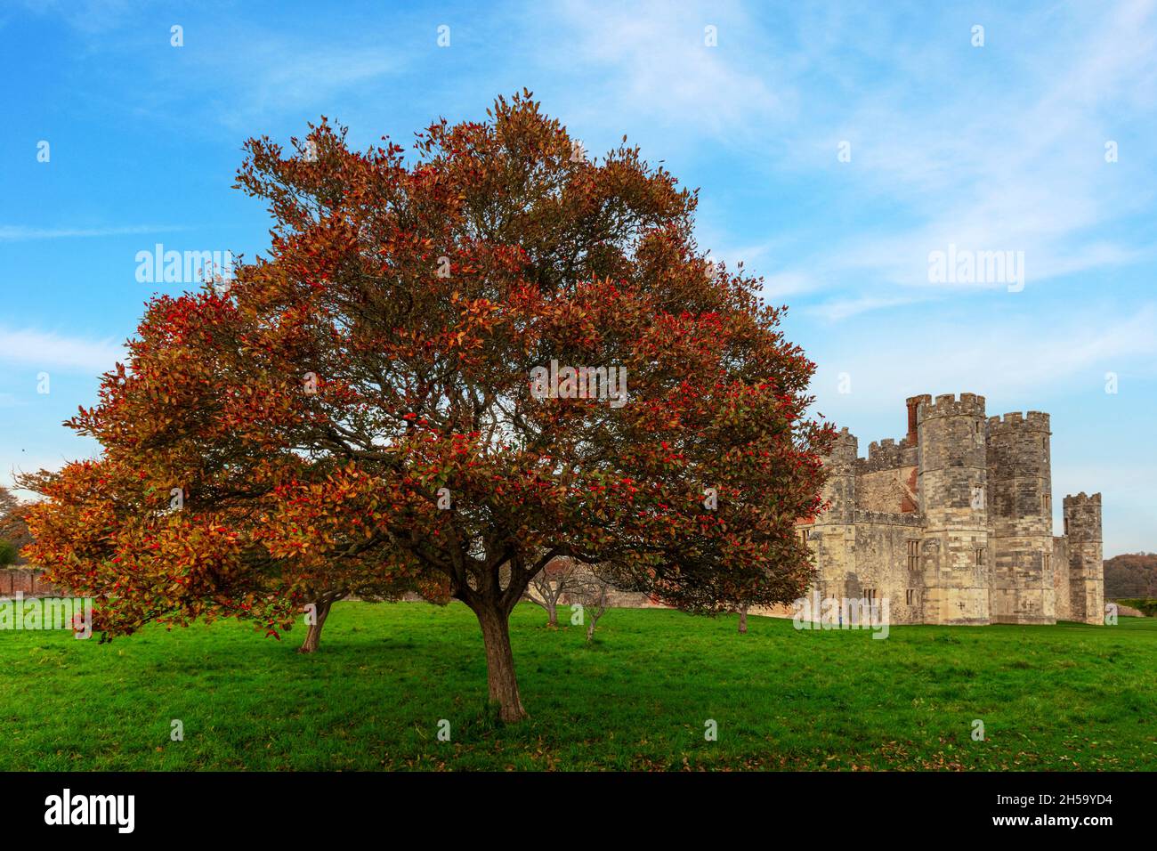 Titchfield Abbey, Fareham, Hampshire, Inghilterra, Regno Unito Foto Stock