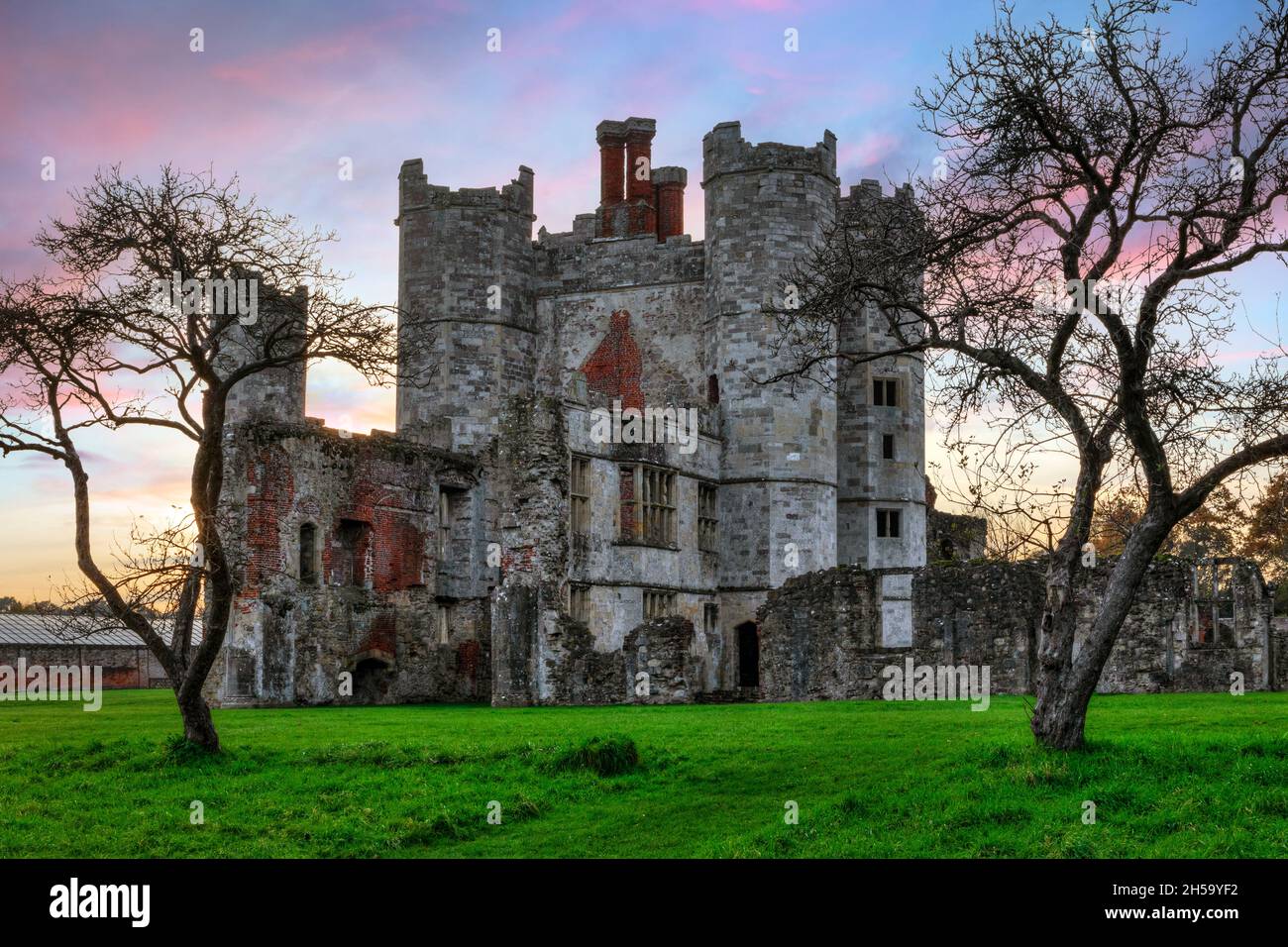 Titchfield Abbey, Fareham, Hampshire, Inghilterra, Regno Unito Foto Stock