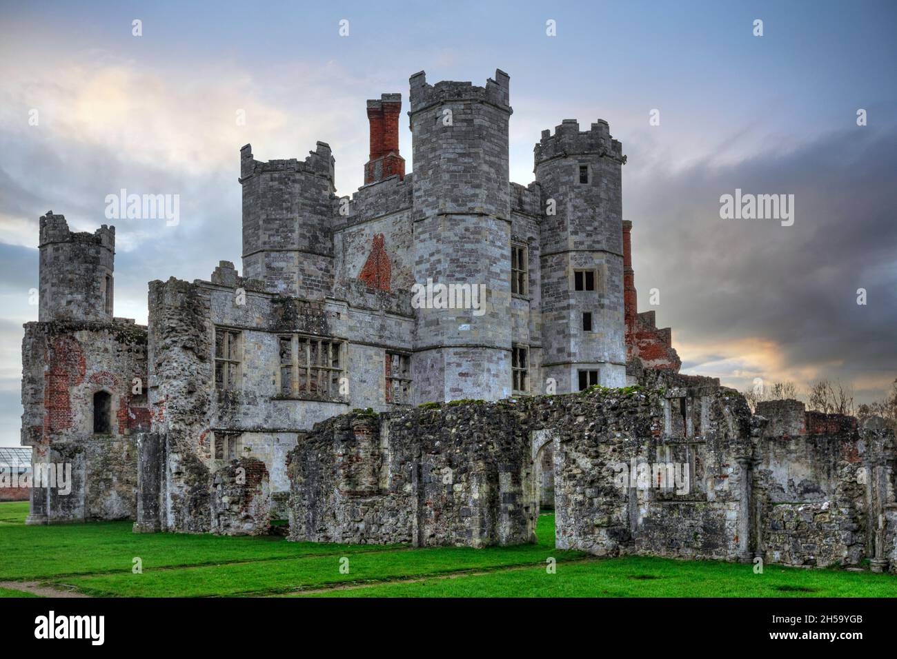 Titchfield Abbey, Fareham, Hampshire, Inghilterra, Regno Unito Foto Stock
