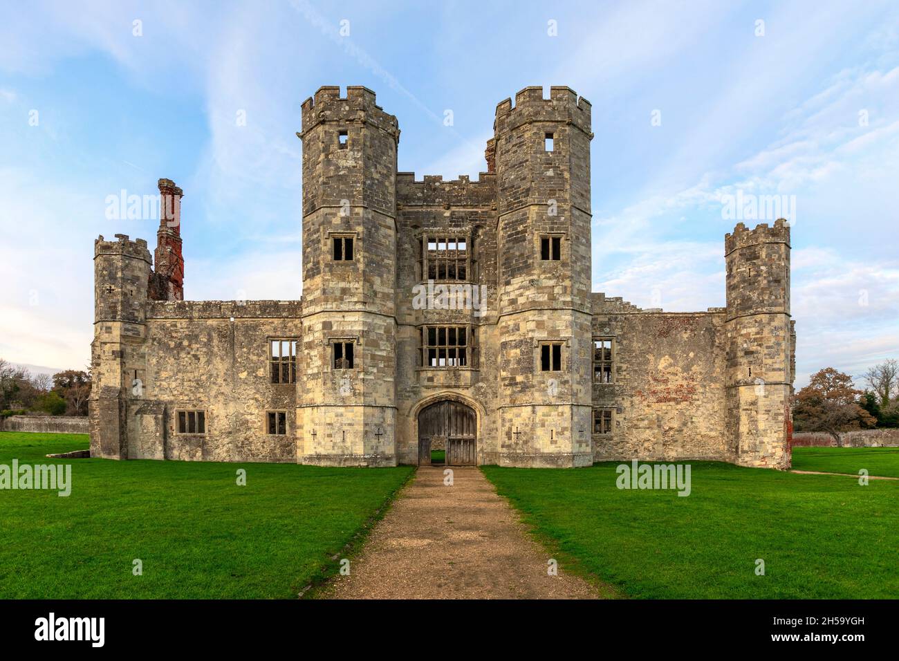 Titchfield Abbey, Fareham, Hampshire, Inghilterra, Regno Unito Foto Stock