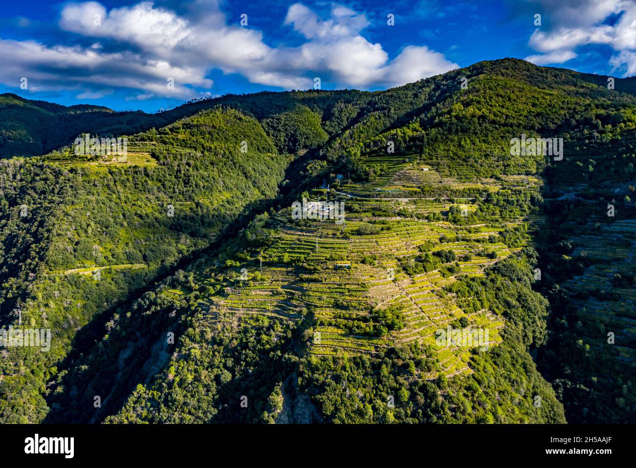 Italia dall'alto | Schöne Landschaften aus Italien der Luft gefilmt Foto Stock