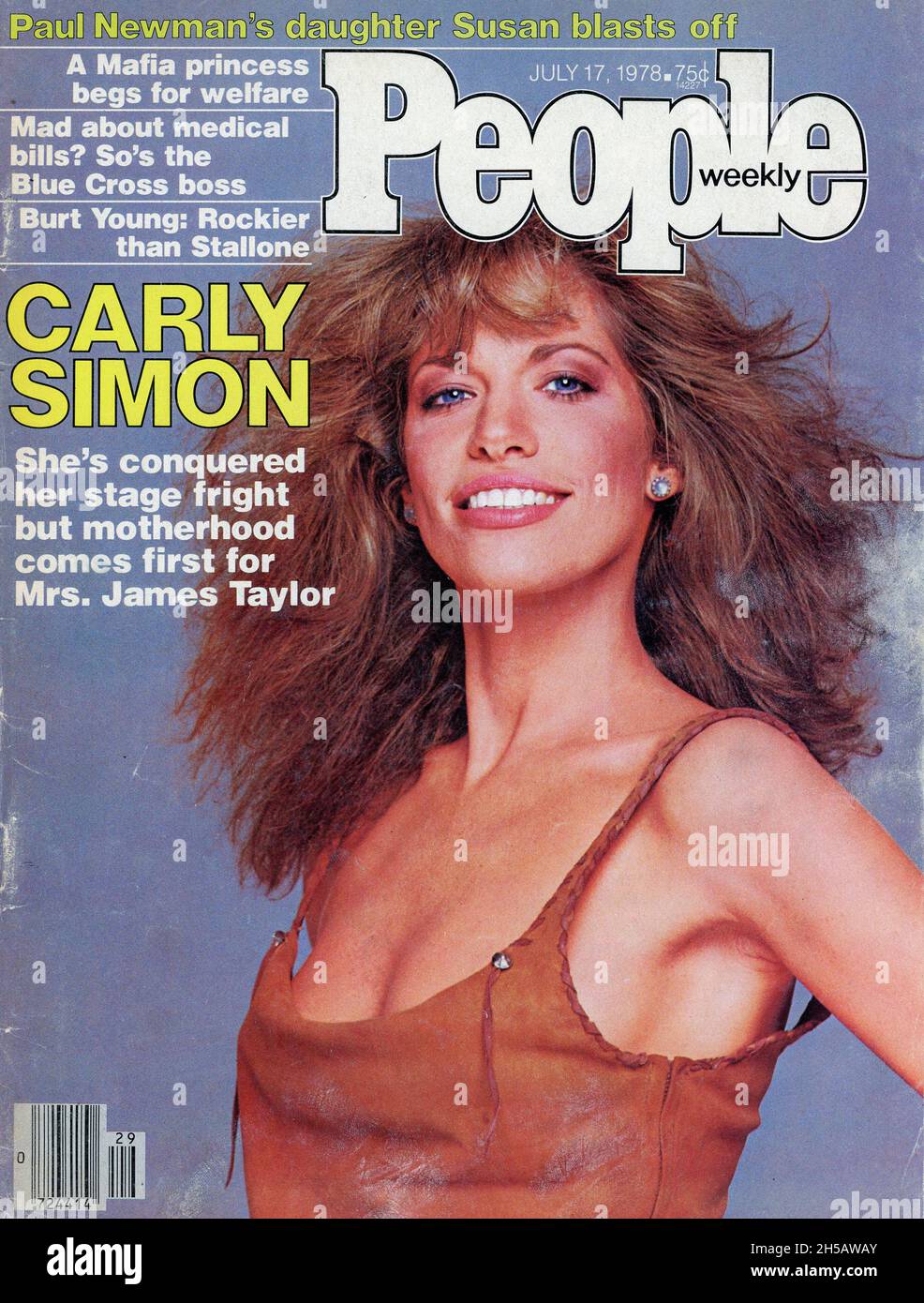 17 luglio 1978 numero di copertina 'People' Magazine, USA Foto Stock