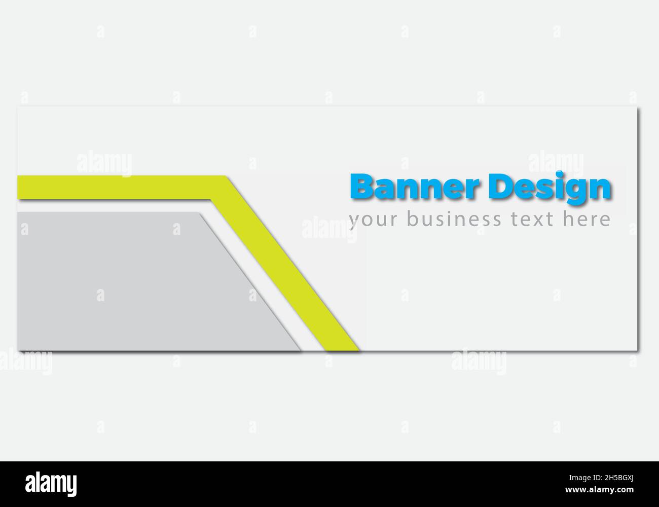 questo business banner design per la vostra azienda Illustrazione Vettoriale