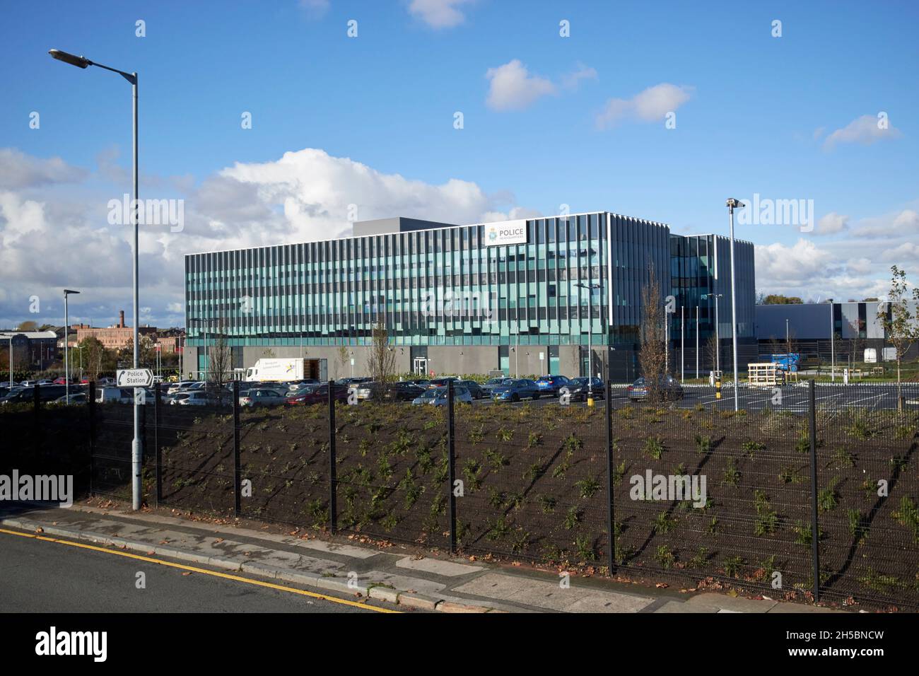 Merseyside polizia nuovo quartier generale edificio Rose Hill Liverpool merseyside regno unito Foto Stock