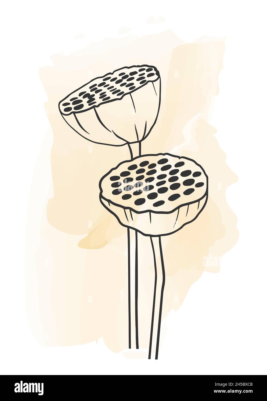 Un moderno poster d'arte universale. Adatto per biglietti d'auguri, poster, biglietti per le festività, biglietti aziendali e inviti. Design astratto. Vettore illustrati Illustrazione Vettoriale