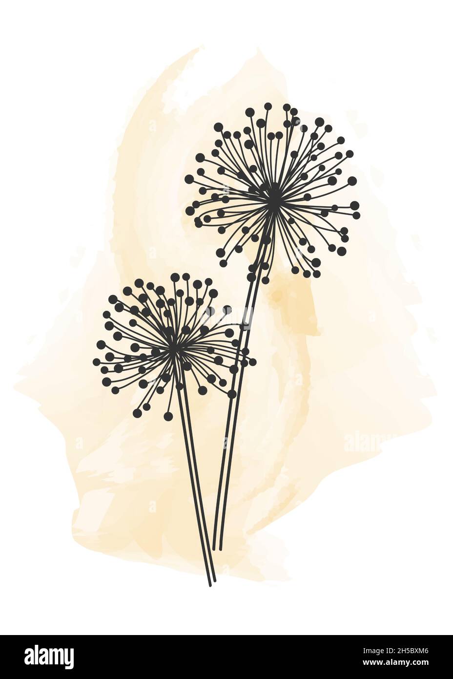 Un moderno poster d'arte universale. Adatto per biglietti d'auguri, poster, biglietti per le festività, biglietti aziendali, inviti. Design astratto. Illustrazione vettoriale Illustrazione Vettoriale