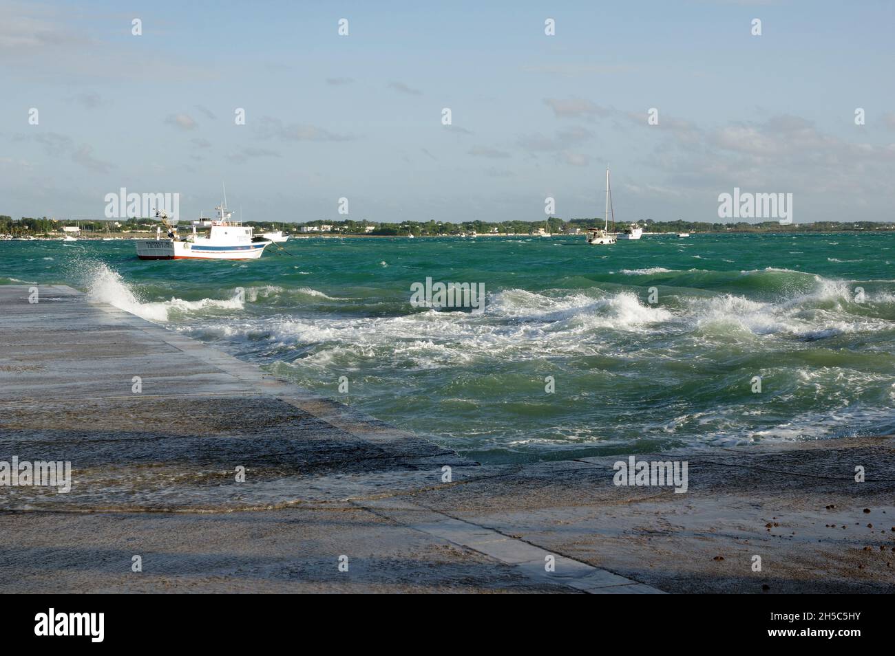 Porto Cesareo, Puglia, Italia Foto Stock