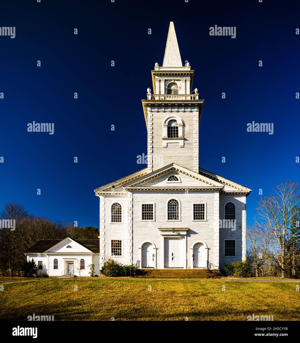 Prima Chiesa di Cristo, Congregazionale   Haddam Est, Connecticut, USA Foto Stock
