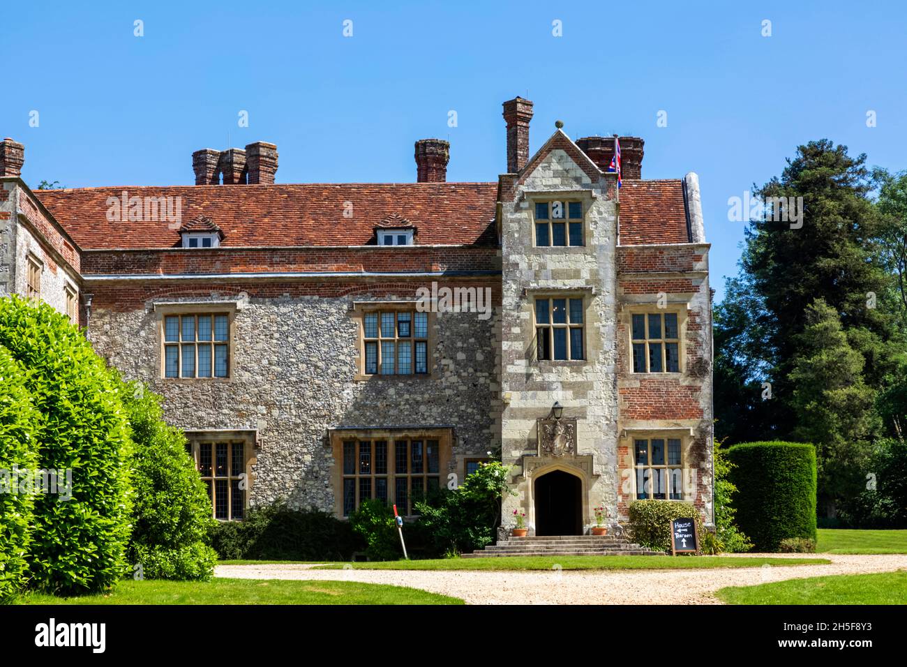 Inghilterra, Hampshire, Alton, Chawton, Chawton House Foto Stock