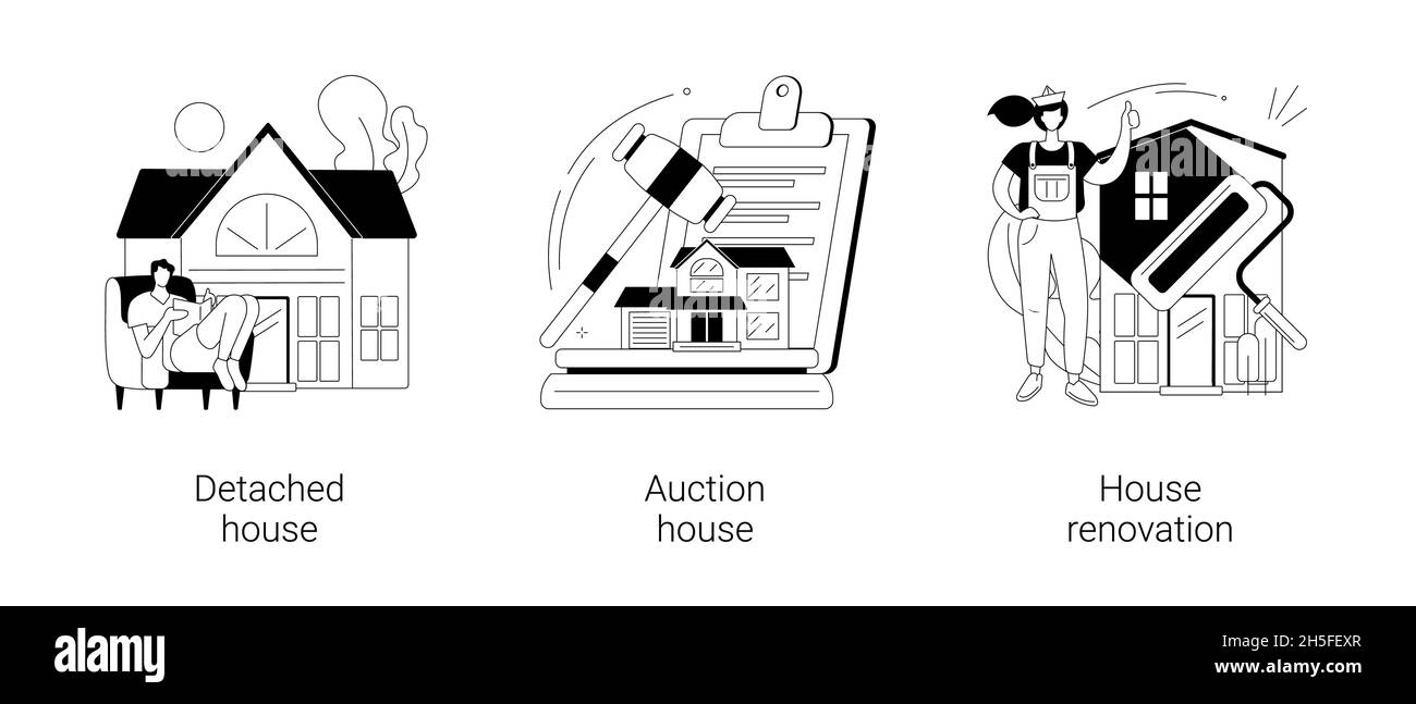 Acquista illustrazioni vettoriali concetto astratto casa di famiglia. Illustrazione Vettoriale