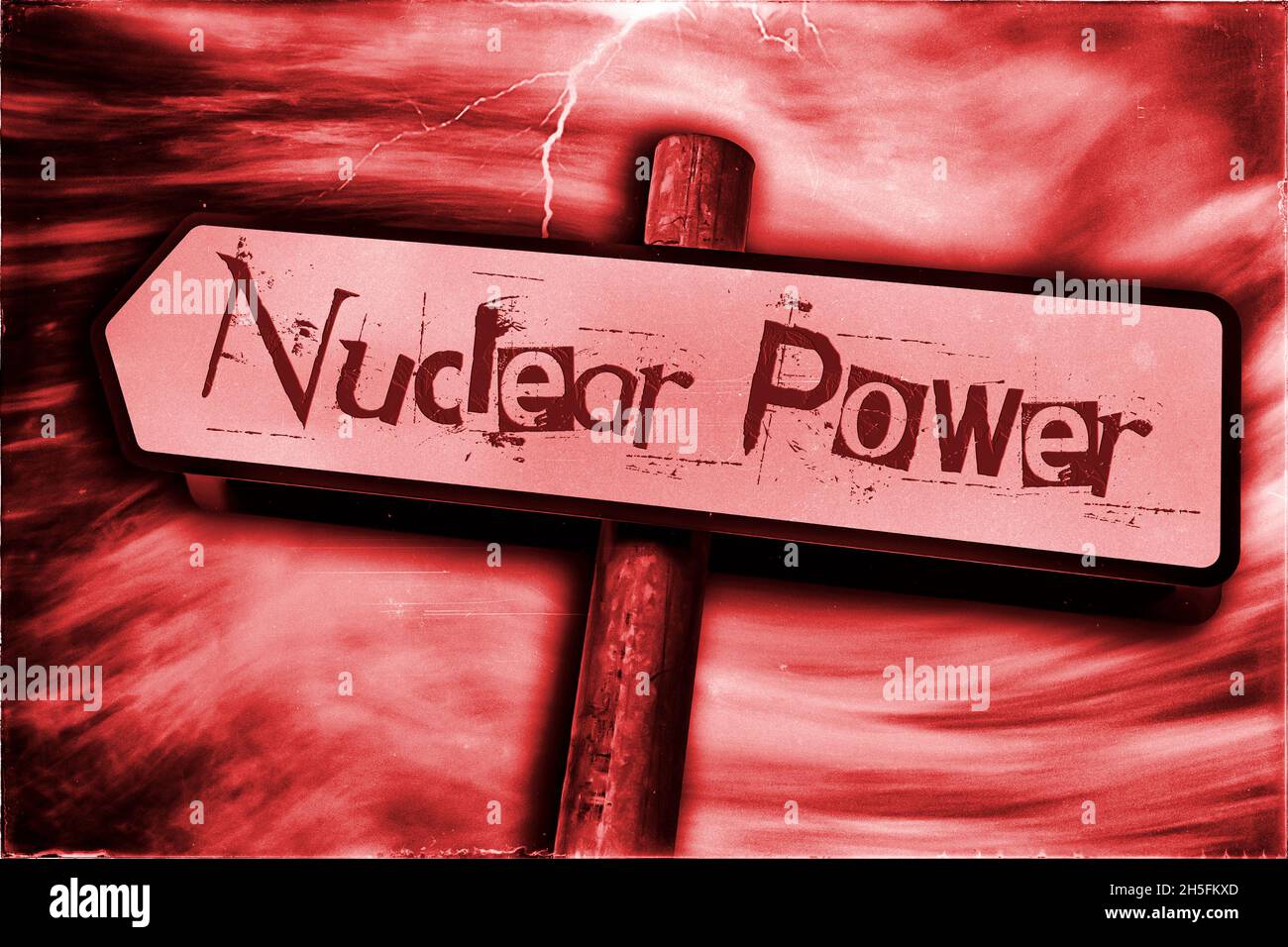 Energia nucleare Foto Stock