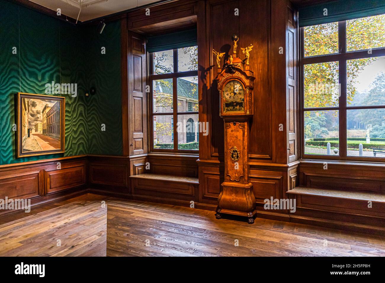 Il Castello di Ruurlo ospita la più grande collezione di opere dell'artista olandese Carel Willink (1900-1983). Ruurlo, Paesi Bassi Foto Stock