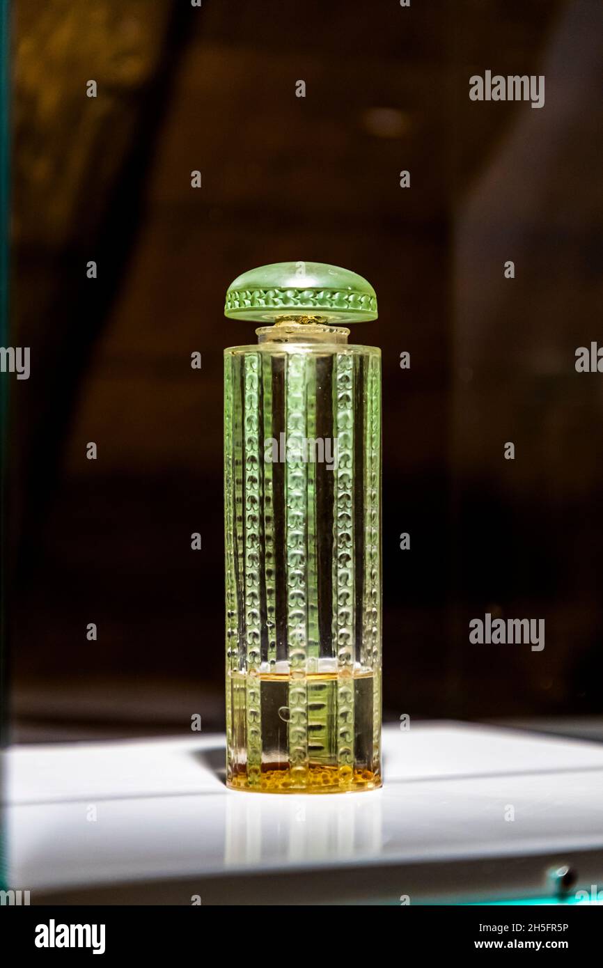 Il Museo Lalique espone l'arte vetrata di Rene Lalique. Doesburg, Paesi Bassi Foto Stock