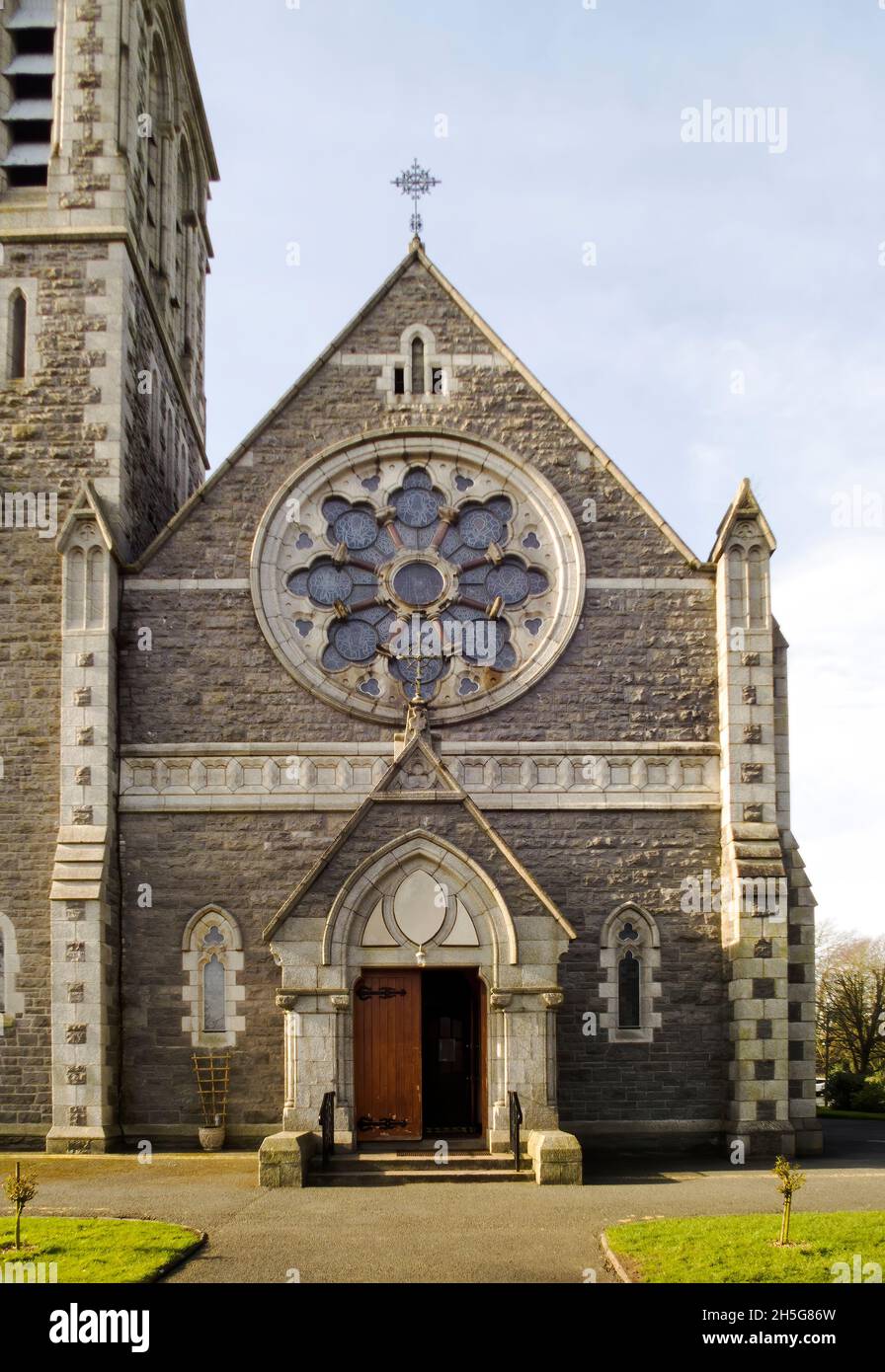 White Abbey edificio nella città di Kildare, la capitale della contea di Kildare, Irlanda. Foto Stock