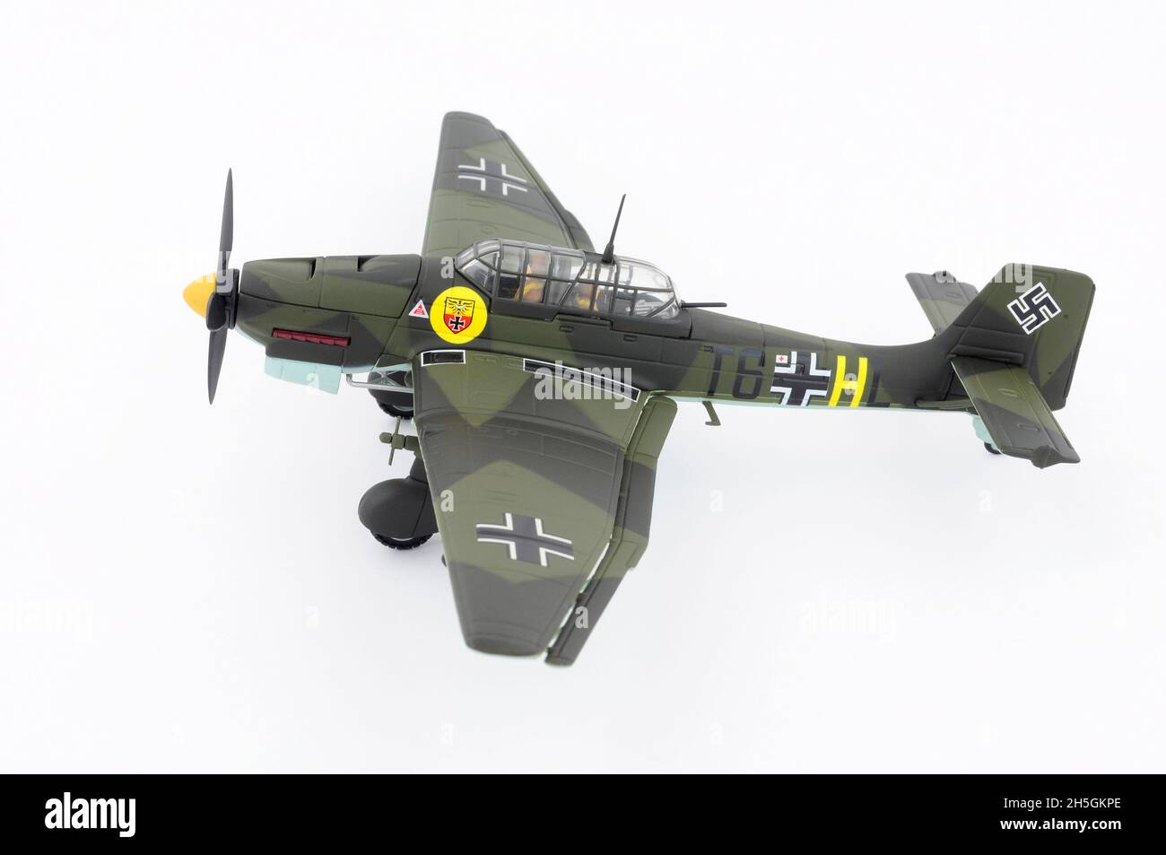 Corgi Aviation Archive collection die-cast Metal Stuka dive bombardiere modello 1/72 Foto Stock