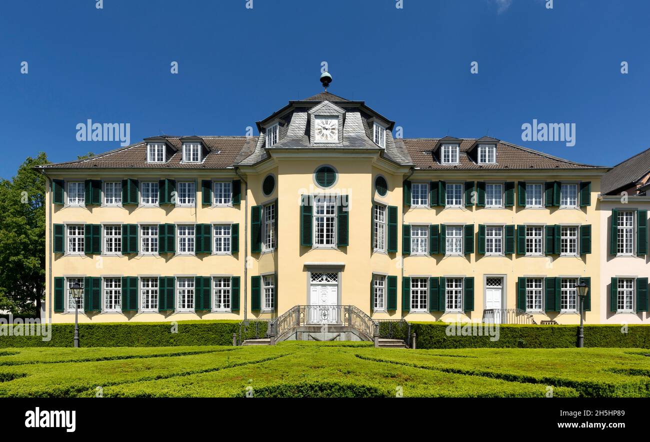 La fabbrica tessile di Cromford, palazzo dell'ex mulino a filatura, primo complesso di fabbrica sulla terraferma europea, oggi Museo industriale della Foto Stock