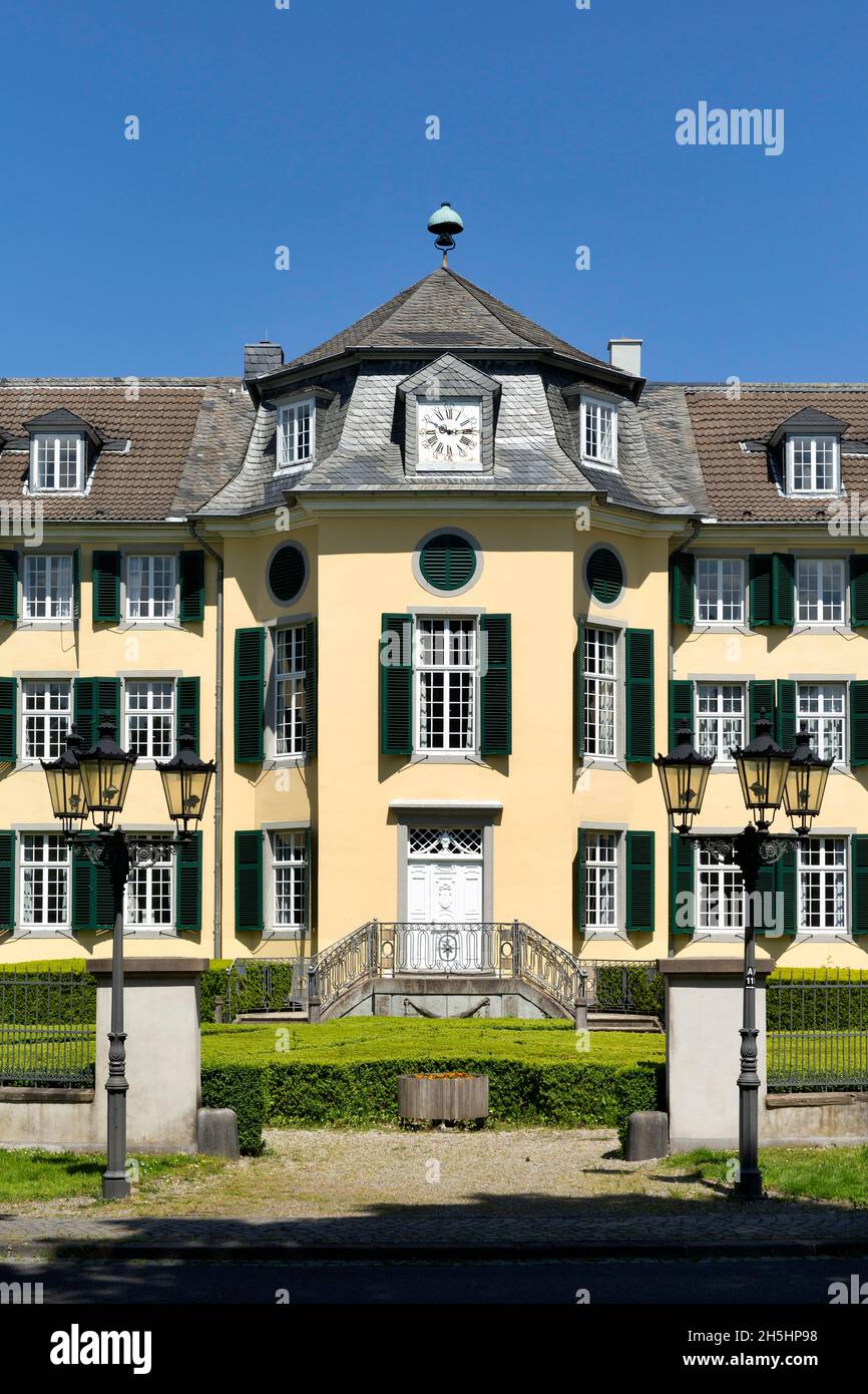 La fabbrica tessile di Cromford, palazzo dell'ex mulino a filatura, primo complesso di fabbrica sulla terraferma europea, oggi Museo industriale della Foto Stock