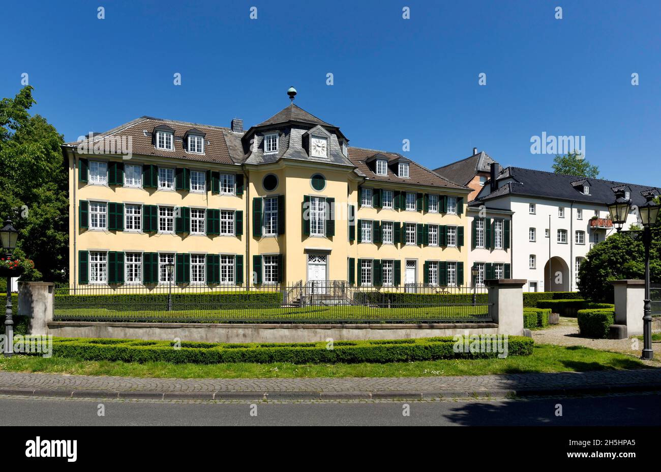 La fabbrica tessile di Cromford, palazzo dell'ex mulino a filatura, primo complesso di fabbrica sulla terraferma europea, oggi Museo industriale della Foto Stock