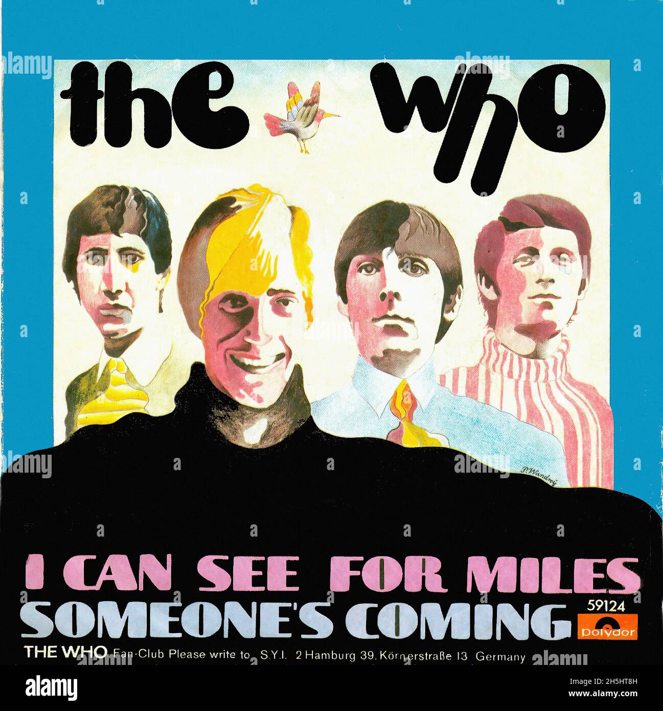 Copertina singola vintage - 1967 - l'OMS - posso vedere per Miles- D. Foto Stock