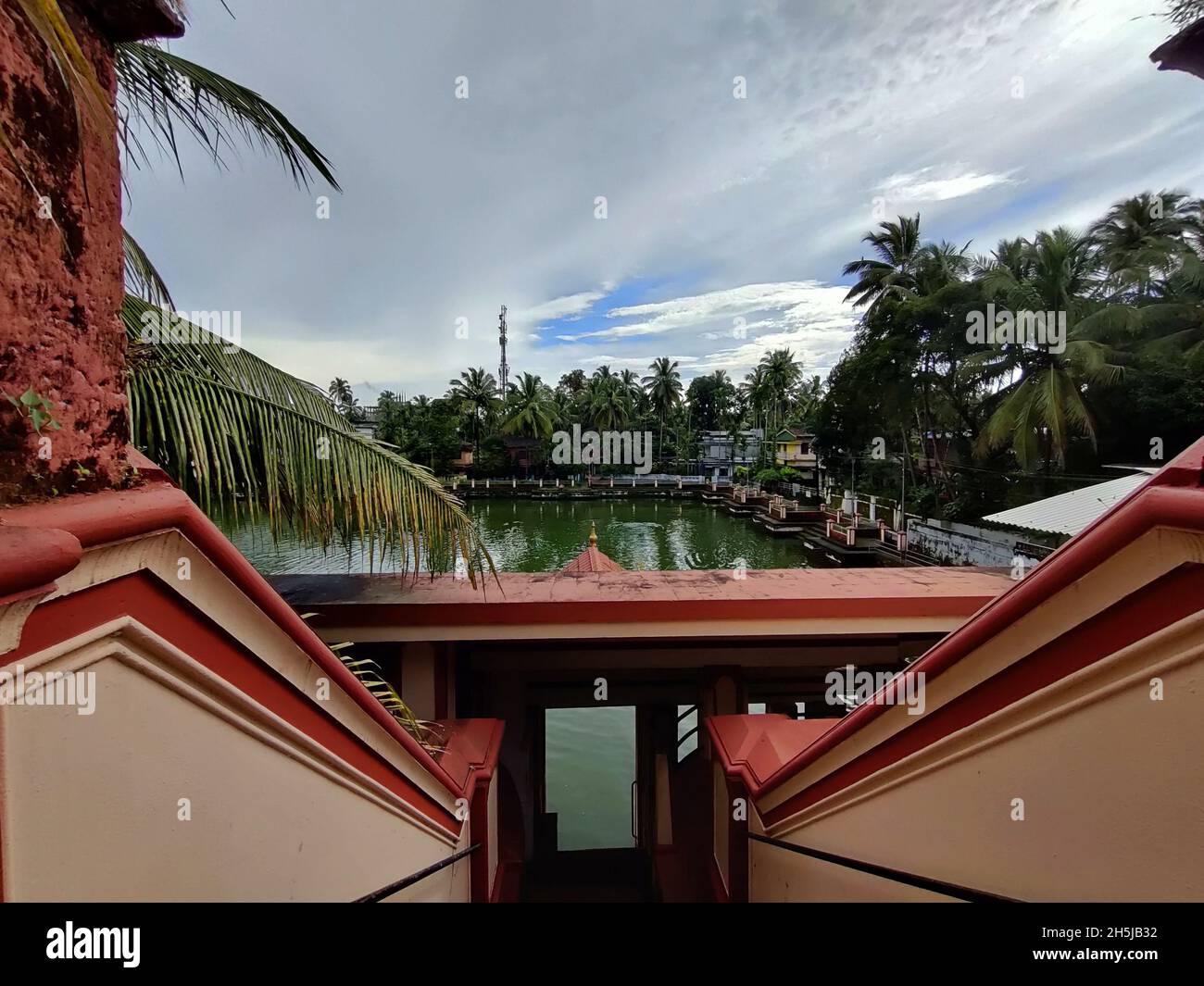 SREE Ramaswamy Temple/Thiruvangad/Thalasseri-Kerala Foto Stock