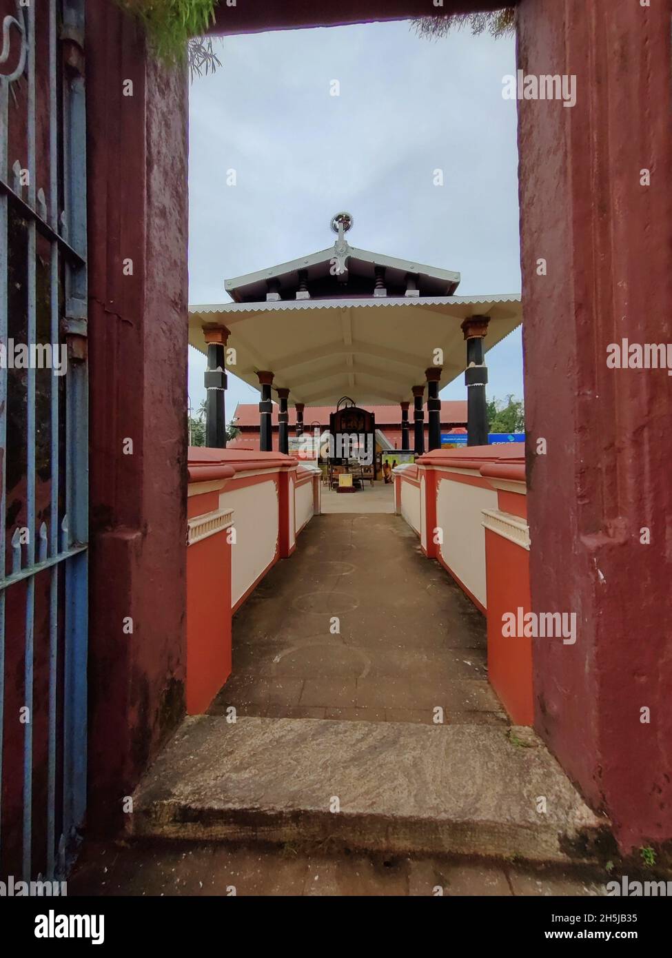 SREE Ramaswamy Temple/Thiruvangad/Thalasseri-Kerala Foto Stock