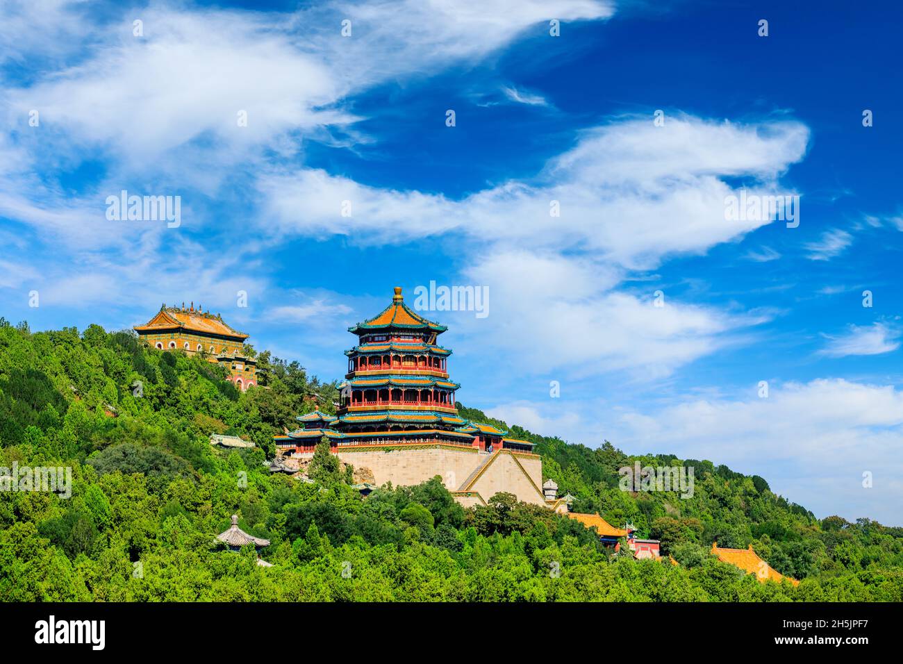 Palazzo Estivo Imperiale a Pechino, Cina. Foto Stock