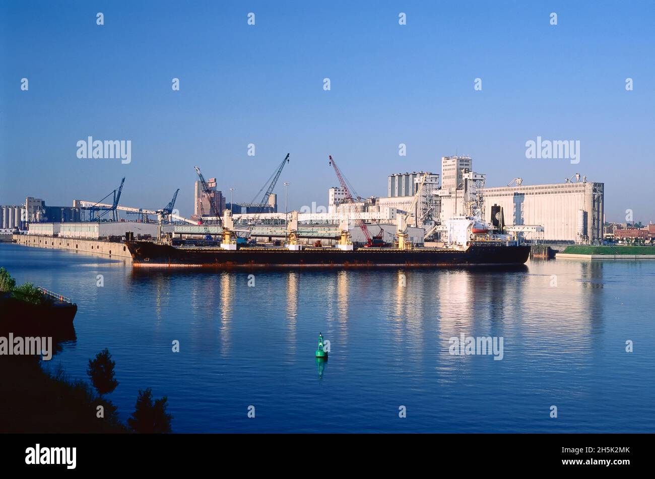 Porto di Montreal, Montreal, Quebec, Canada Foto Stock
