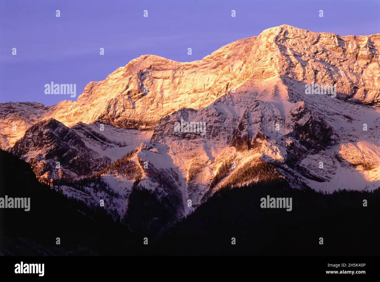 Montagne Rocciose Canmore, Alberta, Canada Foto Stock