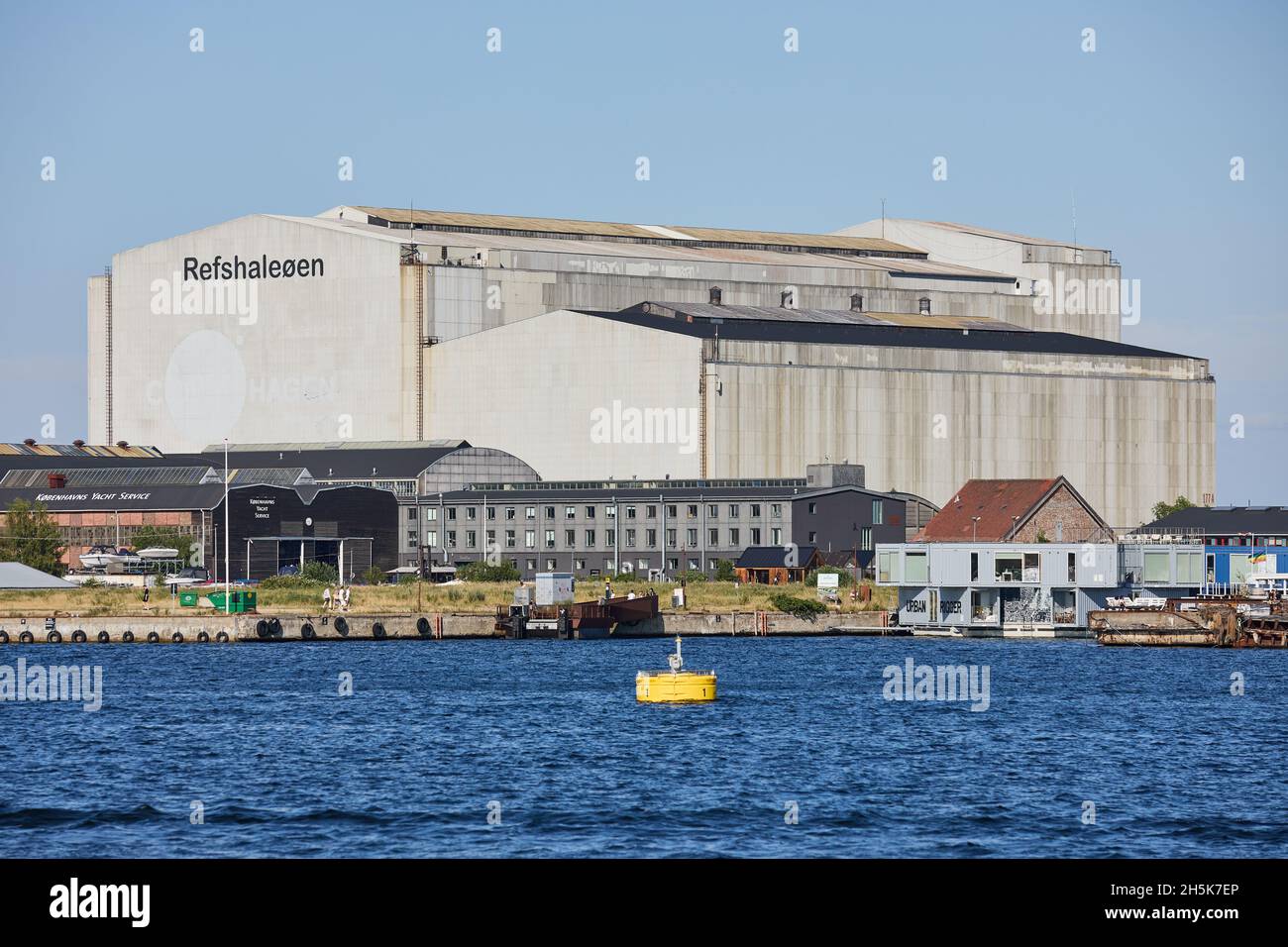 B&W Hallerne (The B&W Halls), Refshaleøen, Copenhagen, Danimarca Foto Stock