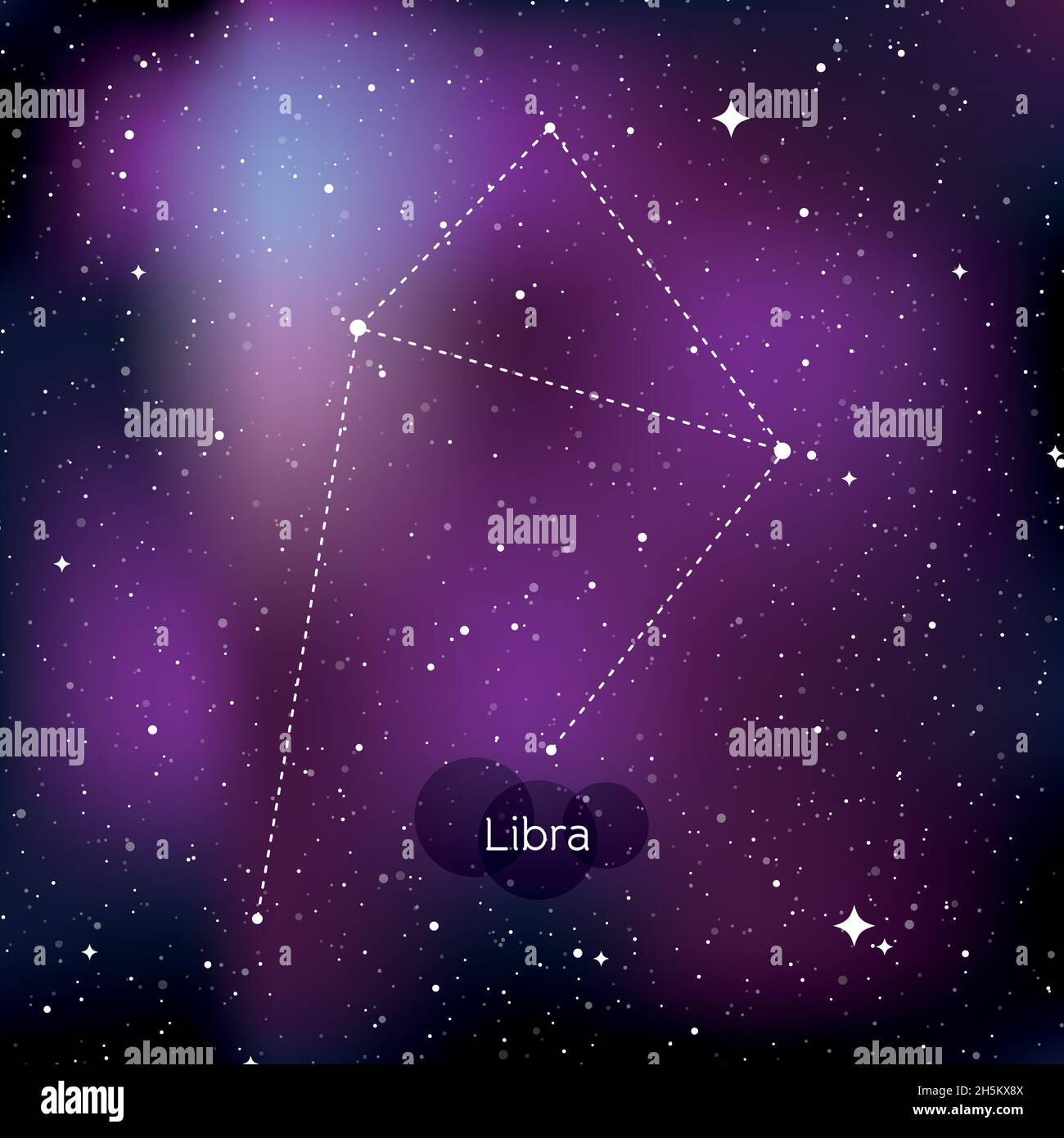 Libra constellation space astronomy immagini e fotografie stock ad alta  risoluzione - Alamy