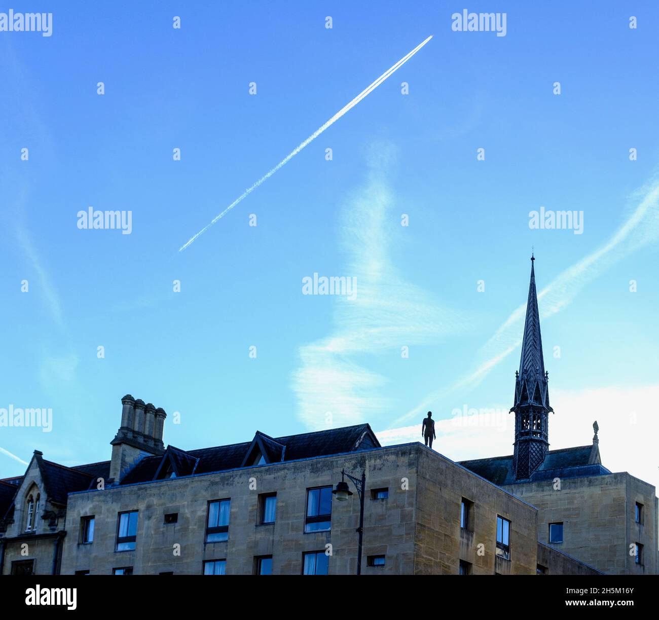 Lo skyline di Oxford Foto Stock